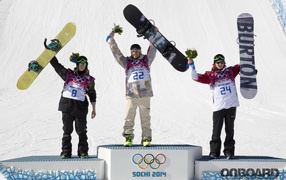 Сейдж Коценбург золотой медалист по сноуборду на Олимпиаде в Сочи