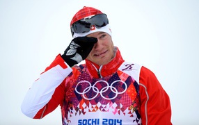 Swiss ski racer Dario Cologna
