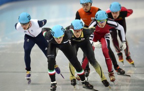 Скоростной бег на коньках на Олимпиаде в Сочи