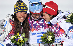 Swedish skier Charlotte Kalla