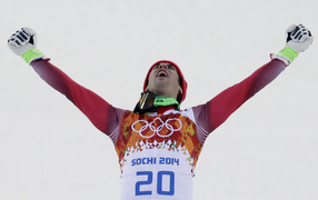 Swiss skier Sandro Villette a gold medal in Sochi