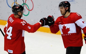 Team Canada hockey at the Olympic Games in Sochi gold medal
