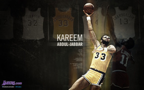 The legendary basketball player Kareem Abdul-Jabbar