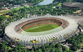 Новый стадион Чемпионата Мира по футболу в Бразилии 2014