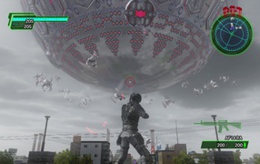 Type in the game Earth defense force 2025