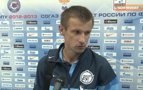 Zenit midfielder Sergei Semak