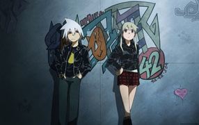 Boy and girl anime Devourer of Souls