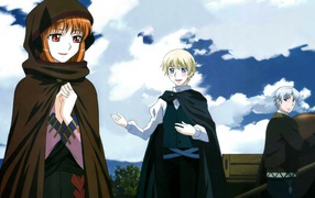 Characters Anime Spice and Wolf