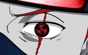Глаз персонажа аниме Наруто