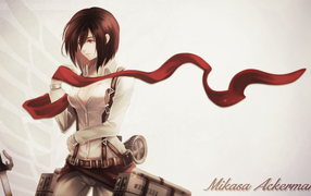 Mikasa anime Shingeki no Kyojin