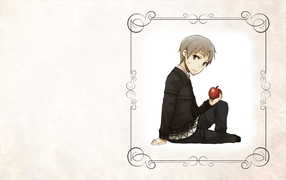 The guy with the apple in the anime Spice and Wolf