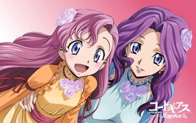 Two cute girls anime Code Geass