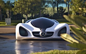 Car of the future Mercedes-Benz BIOME