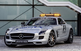 Police car Mercedes