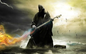 Смерть играет на гитаре