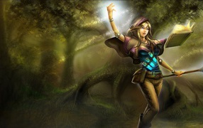 Enchantress from the League of legends