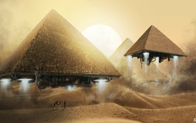 Приземление египетских пирамид