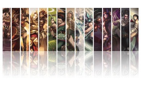 All characters in the game League of Legends