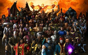 Все персонажи игры Mortal Kombat