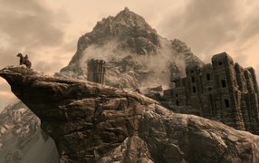 Замок в горах, игра The Elder Scrolls V Skyrim