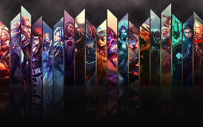 Characters in the game League of Legends