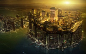 City in the game Deus Ex Human Revolution
