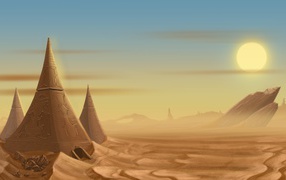 Фантастическая пустыня, игра Bejeweled 3