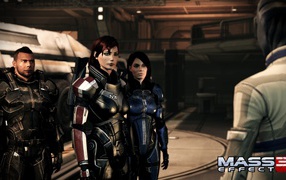 Heroes of the game Mass Effect 3