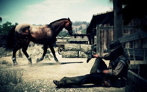 Horse in the game Red Dead Redemption