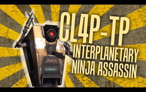 Interplanetary robot ninja from the game