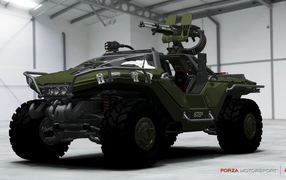 Military vehicle in the game Forza Motorsport