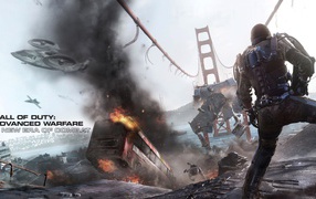 Постер игры Call of Duty Advanced Warfare