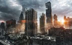 Разрушенный мегаполис, игра Tom Clancy's The Division