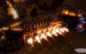 Космический корабль в игре Warhammer 40K