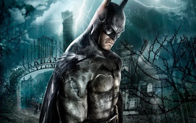 Грозный Бэтман в игре Batman Arkham Asylum