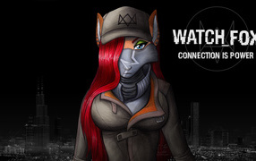 The heroine of the game Watch Dogs