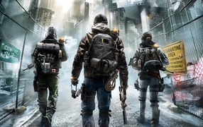 Три героя игры Tom Clancy's The Division
