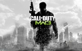 Воин из игры Call of Duty Modern Warfare 3
