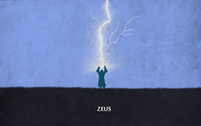 Zeus, the character in the game Dota