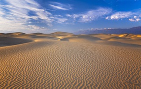Рябь песка в Долине смерти