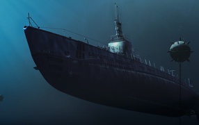 	   Submarine among min