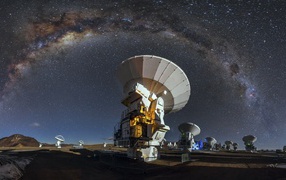 Обсерватория ALMA в Чили