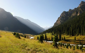 Mountains Karakol, Kyrgyzstan