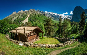 North Ossetia. Tseyskoe gorge
