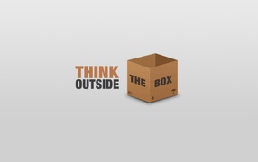 Come out of the box and think wider