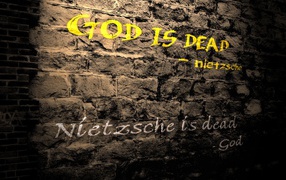 God is dead, quote