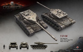 Heavy Tank T-57, the game World of Tanks