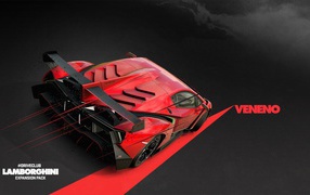 Red Lamborghini sports game Driveclub