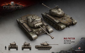 Tank M-46 Patton, the game World of Tanks