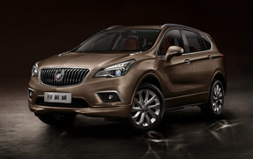 Brown stylish Buick Envision car